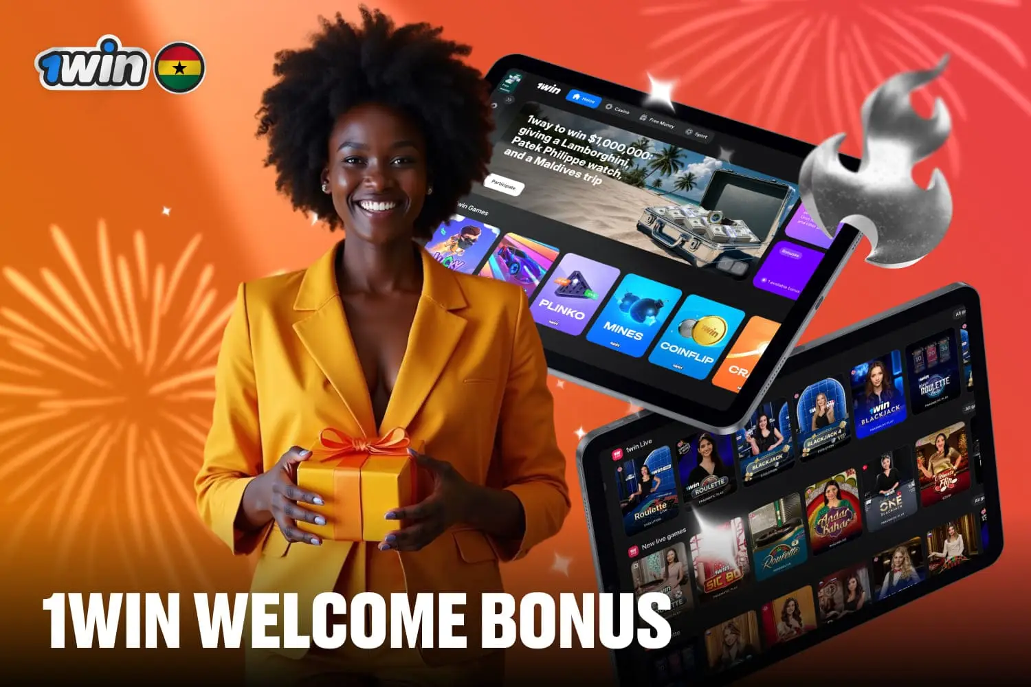 1win welcome bonus is 500% on deposits
