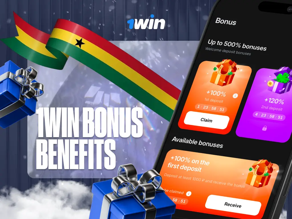 1win Bonus Ghana: Welcome, Free Spins & Promocode
